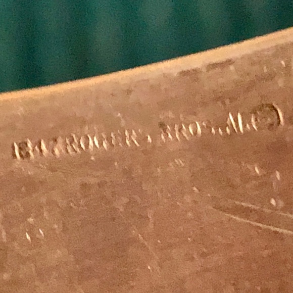 1847 Rogers Bros A1 Silver or Silverplate Master Butter Knife Tipped fiddle - Picture 6 of 14